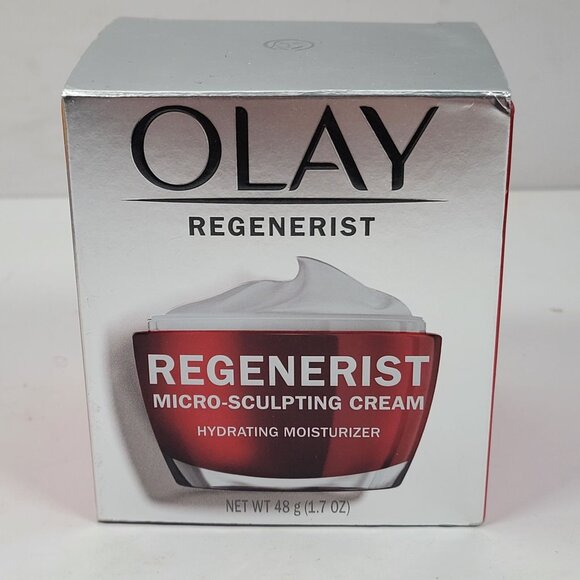 Olay Regenerist Micro-Sculpting Cream Hydrating Moisturizer 1.7 Oz NIB - Picture 1 of 5